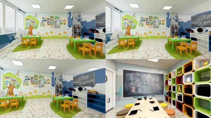 建筑室内－儿童早教中心(二)