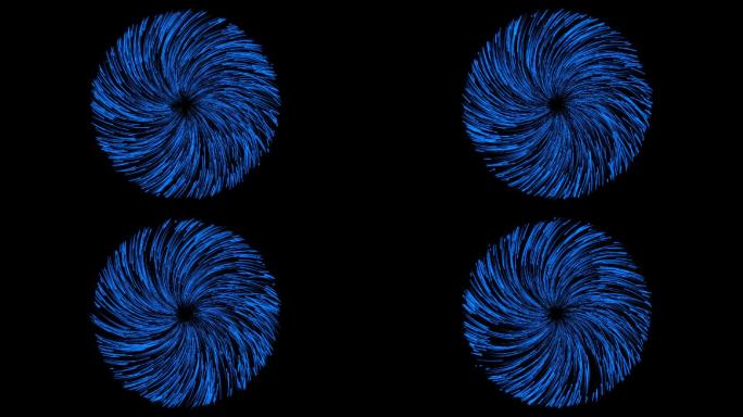 科技感线条光圈