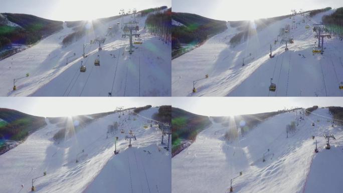 崇礼滑雪场航拍