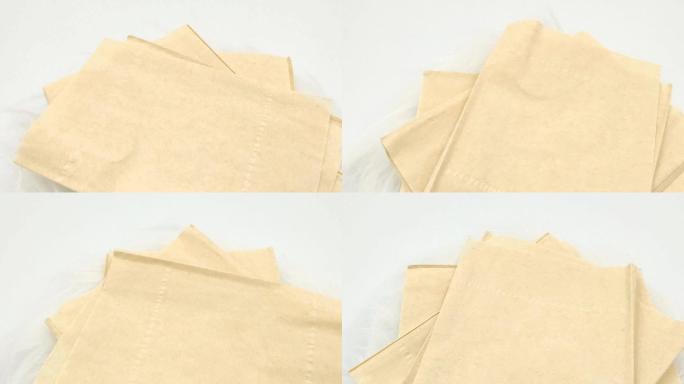 餐巾纸卫生纸手纸纤维纸质质感