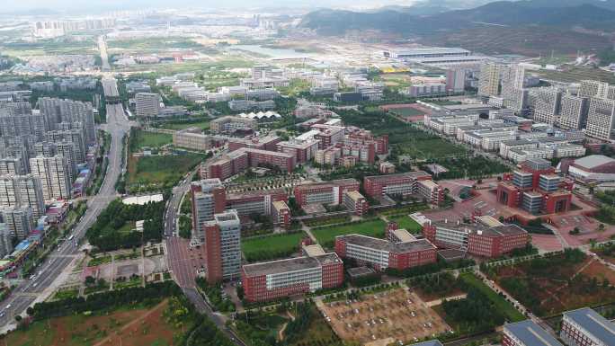 昆明大学城理工大学航拍