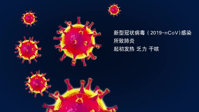 新型冠状病毒-新冠病毒AE动画