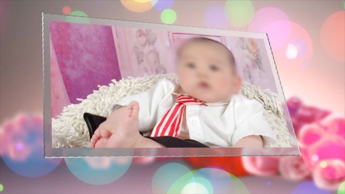 清新大气儿童成长宝宝电子相册（100张）
