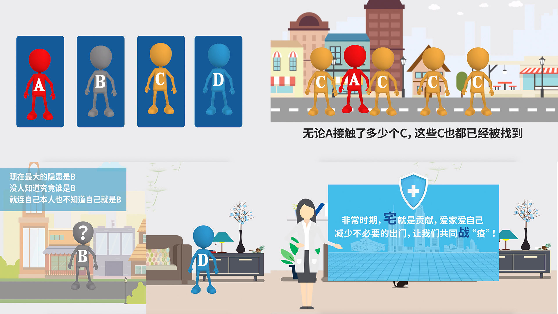 mg疫情防控宣传动画隔离治疗