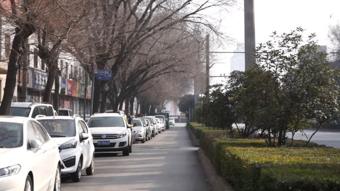 疫情-冷清街道-空城-萧条