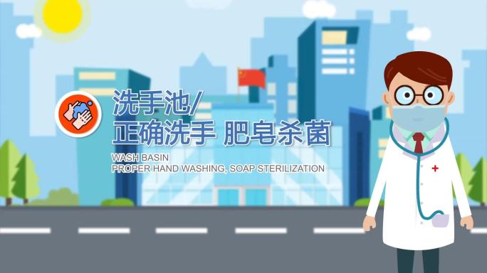 【原创】AE模板冠状病毒个人防护