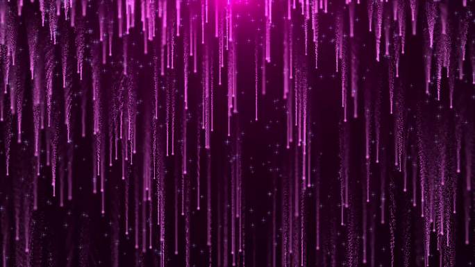 1818 4K紫色光效粒子流动