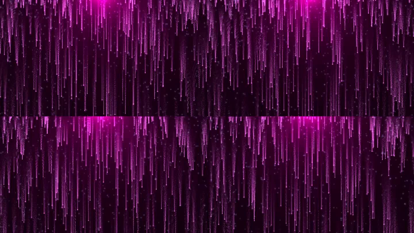 1818 4K紫色光效粒子流动