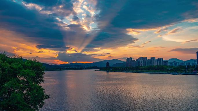 丽水城延时