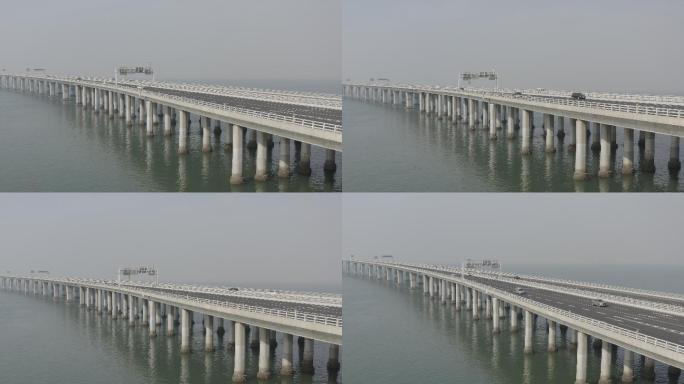 青岛跨海大桥航拍