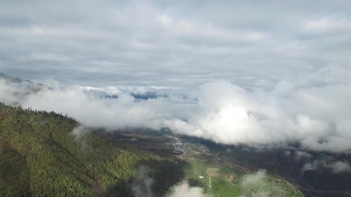 航拍西藏沿途风景3