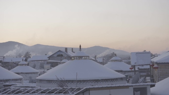 黑龙江漠河北极村雪乡邮局北极村 可商用