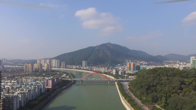 2.7K航拍广东帽峰公园1