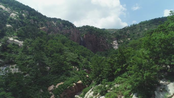 [有版权]山区航拍绿水青山原始航拍素材