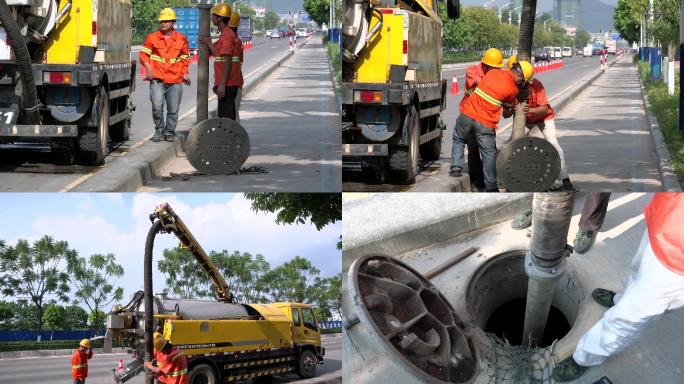 道路建设公路下水道清污