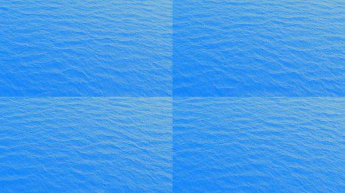 【原创】蓝色水波纹海面宁静水面