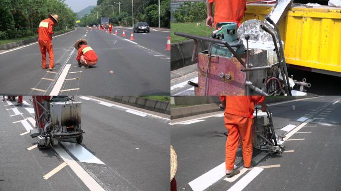 道路标志线划分