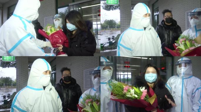 湖北汉川市首例孕产妇确诊病例康复出院