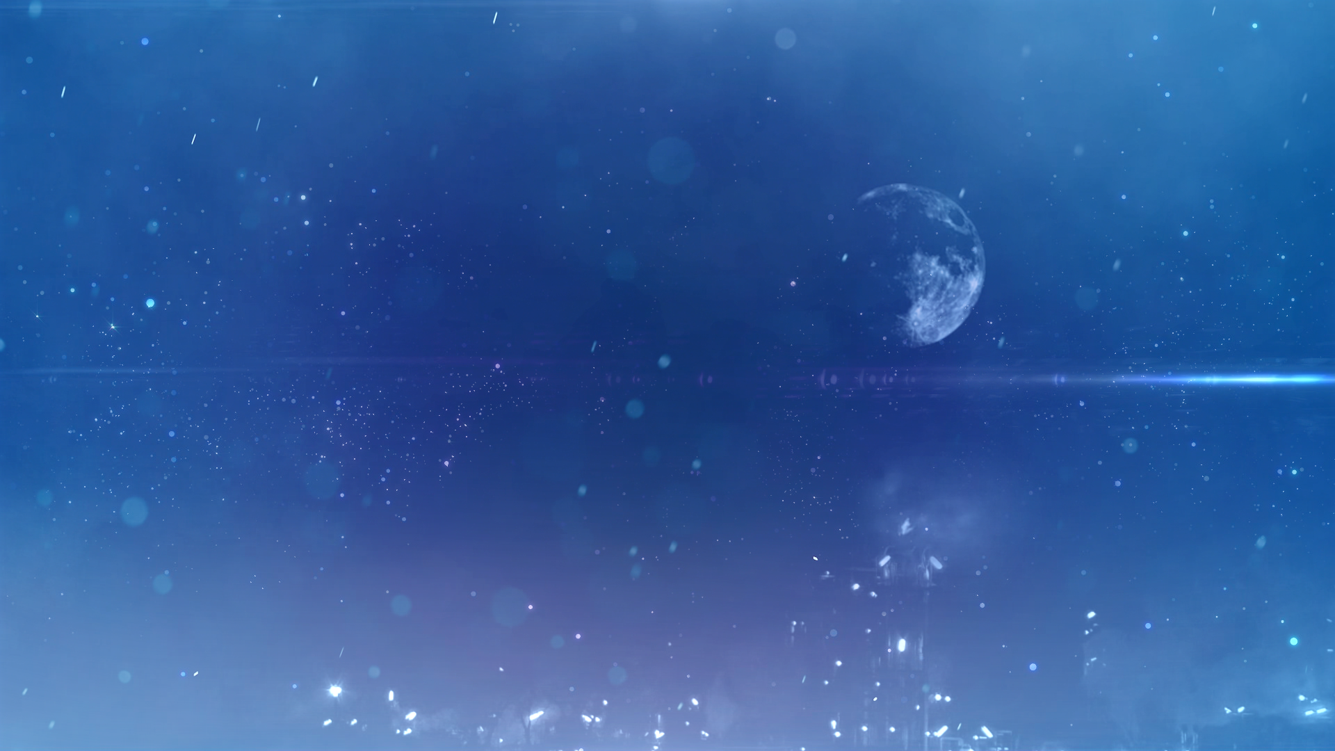 月半小夜曲 歌曲背景 19x1080 高清视频素材下载 编号 舞台背景 Vj师网www Vjshi Com
