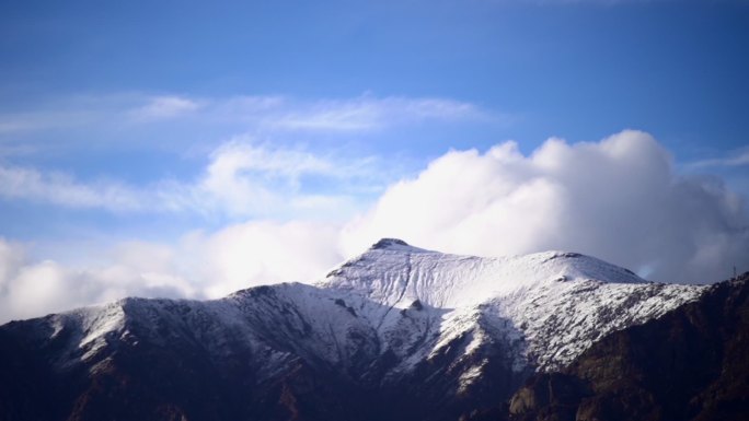 雪山延时