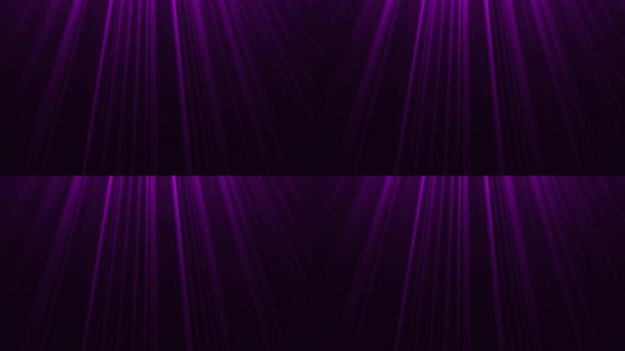 4K紫色顶光圣光深海光循环舞台背景
