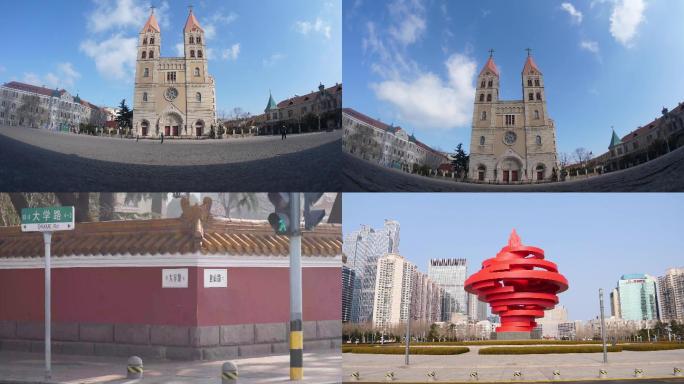 4K疫情下的青岛——五四广场、中山路