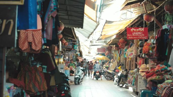 泰国的商业街