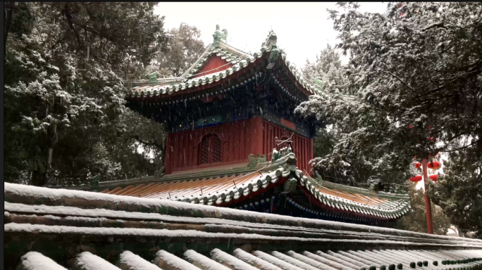 京城北海大雪