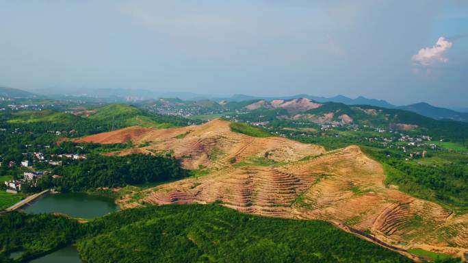 山地荒漠化、水土流失沙化、生态修复