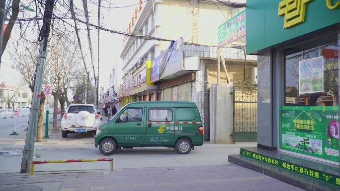 甘肃镇原中国邮政储蓄分公司空镜