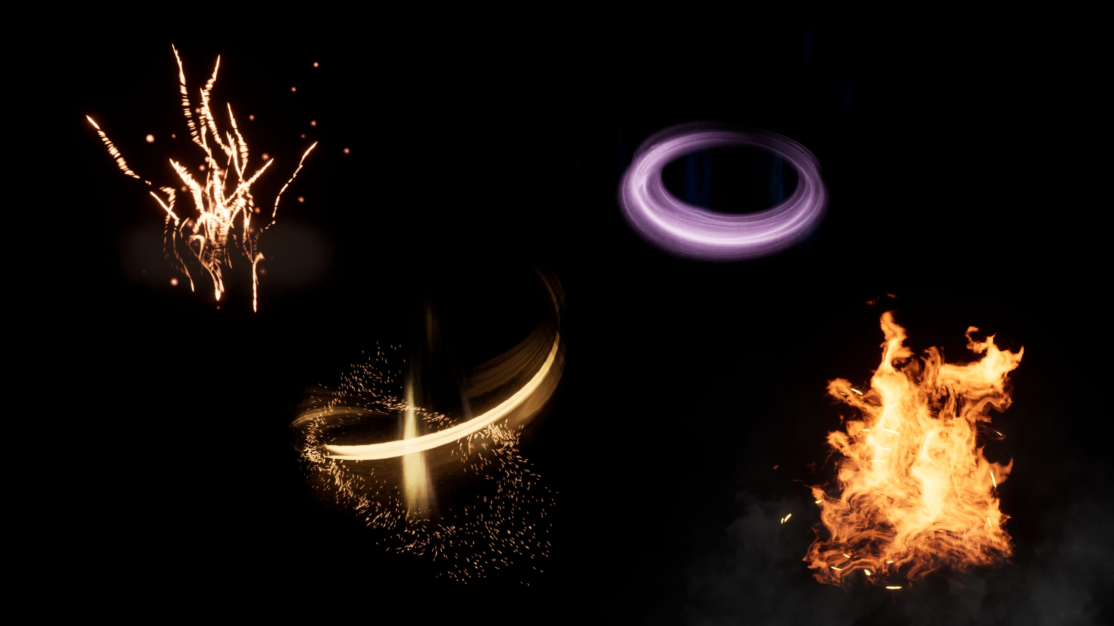 粒子光效11-4款光效素材