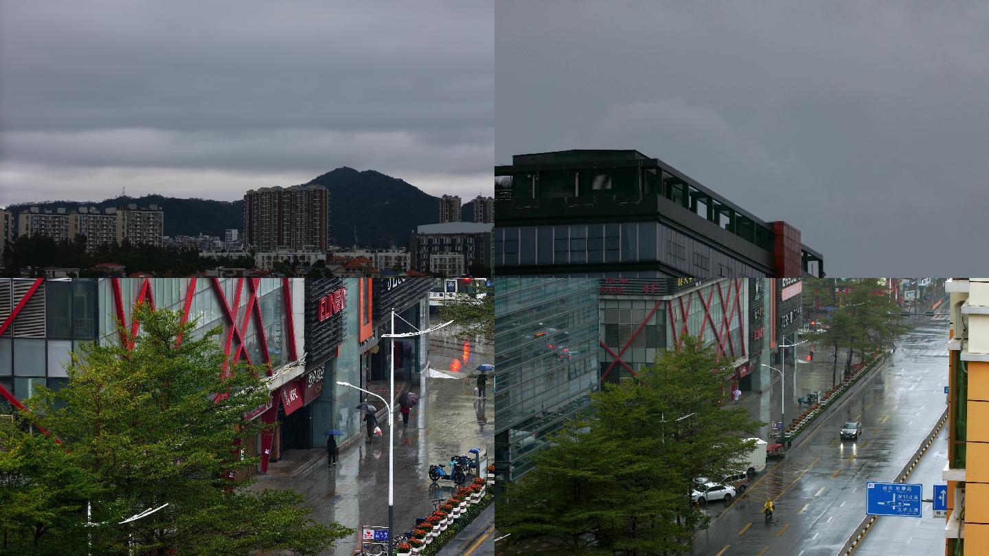 阴雨天-乌云密布