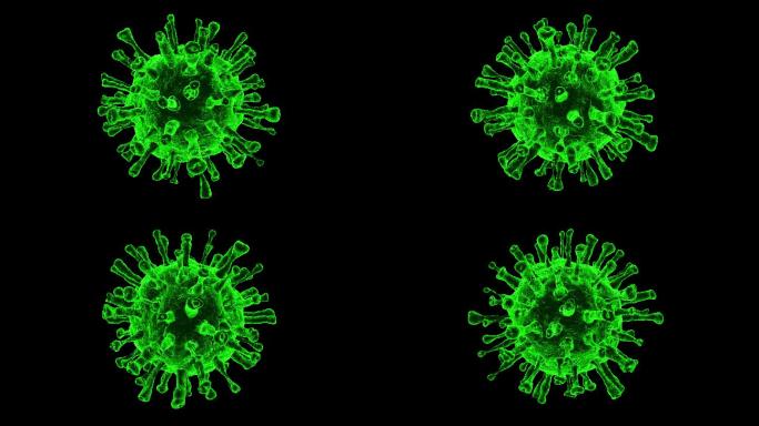 4k新冠病毒透明通道素材-03