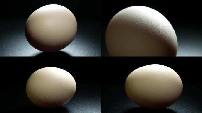 不同光线下鸡蛋