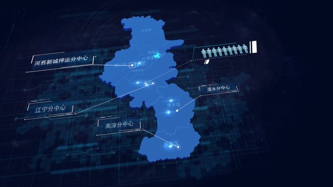 南京科技地图