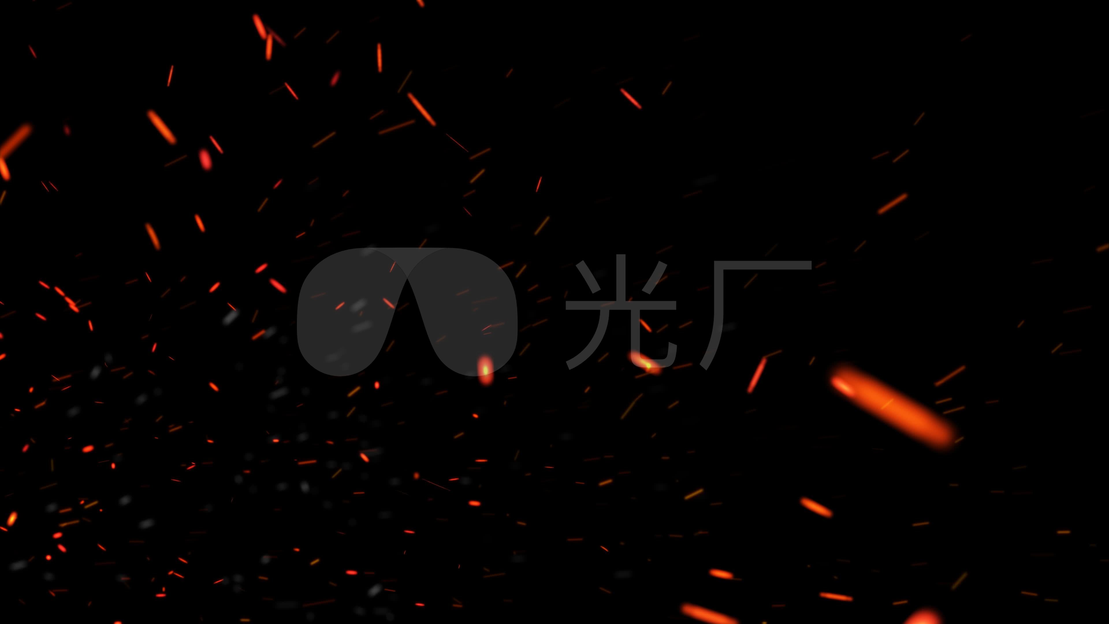 火花粒子勾勒logo标志动画图片_文字logo_AE模板-图行天下素材网