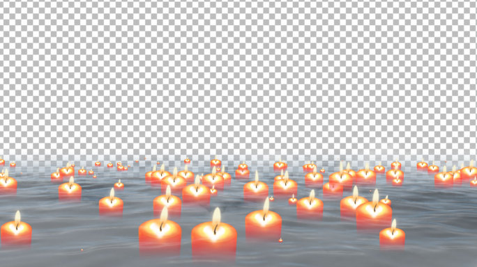 蜡烛-无缝循环带通道