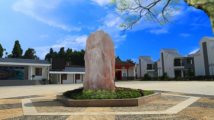 新农村广场背景（可以加字）