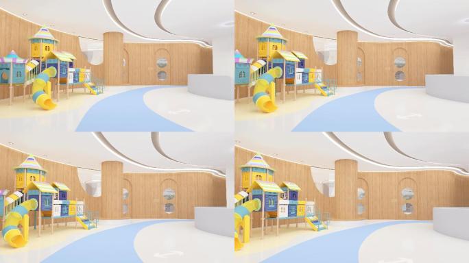 3D动画-幼儿园教室早教中心前台22