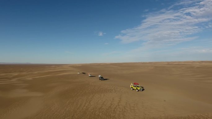 沙漠越野高清航拍