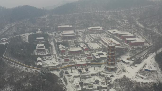 小珠山雪景