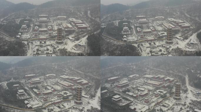 小珠山雪景