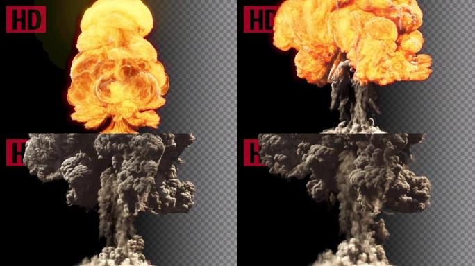 爆炸52-核爆蘑菇云