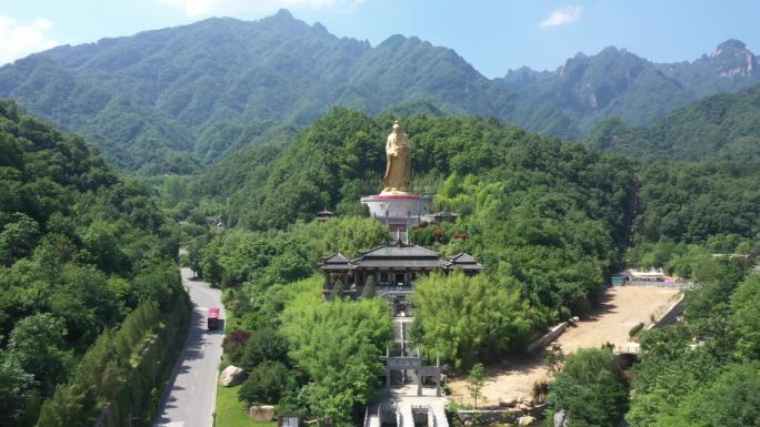 洛阳老君山航拍