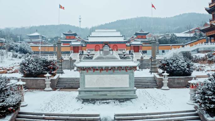 雪后菩提寺