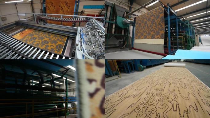 10印花地毯生产工艺