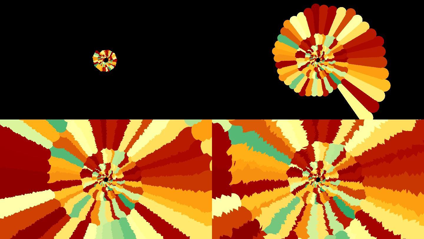 电影感二维动画片头转场