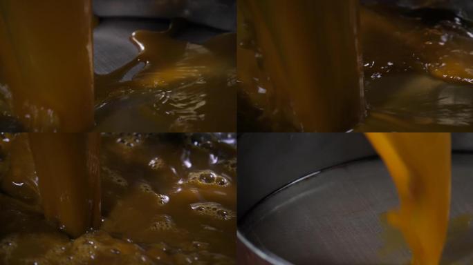 膏方制作过滤药的汤汁过滤药汁