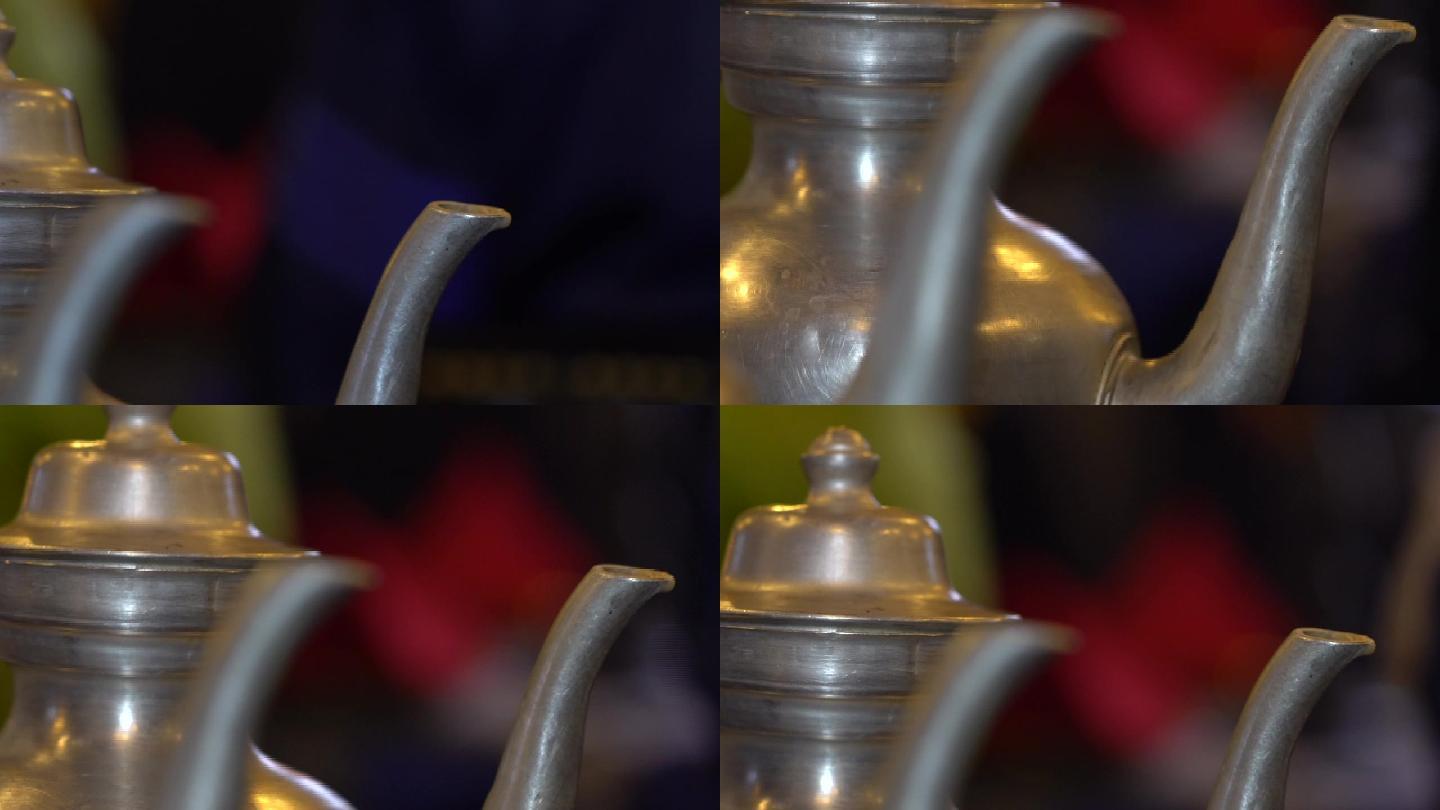 西藏酒壶器皿银质酒壶