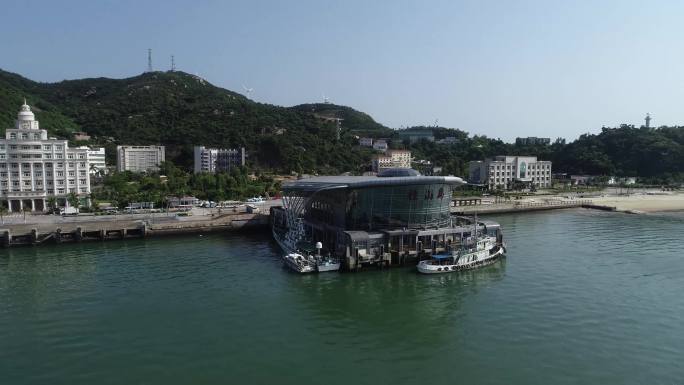 港湾海岛海船